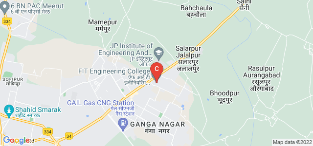 FIT Engineering College, Mavana Rd, Ganga Nagar, Meerut, Uttar Pradesh, India