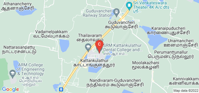 SRM KATTANKULATHUR DENTAL COLLEGE, Potheri, SRM Nagar, Kattankulathur, Tamil Nadu, India