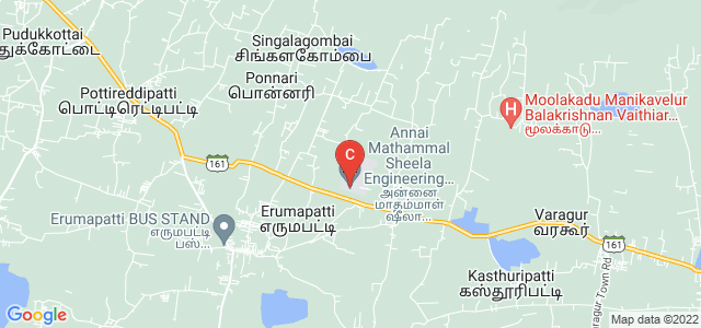 Annai Mathammal Sheela Engineering College, Erumapatty, Tamil Nadu, India