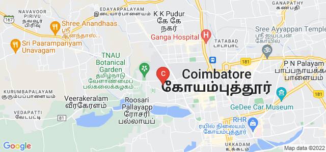 Agricultural Engineering College and Research Institute, Lawley Road, Tamil Nadu Agricultural University, PN Pudur, Coimbatore, Tamil Nadu, India