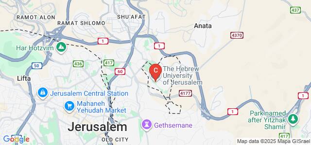 The Hebrew University of Jerusalem, Jerusalem, Israel