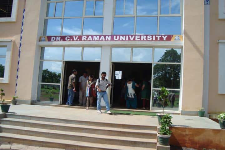Dr CV Raman University (CVRU) Bilaspur: Admission, Fees, Courses ...