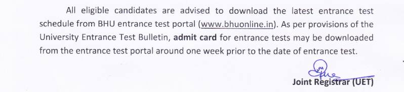 BHU-notice