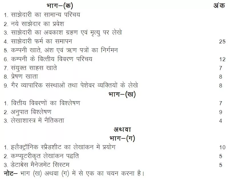 Rbse 12th Syllabus 2021 New Check Rajasthan Board Class 12 Syllabus Here