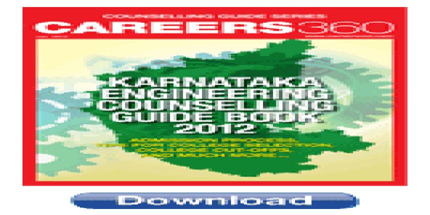 Counselling Booklet for KCET & COMEDK-2012