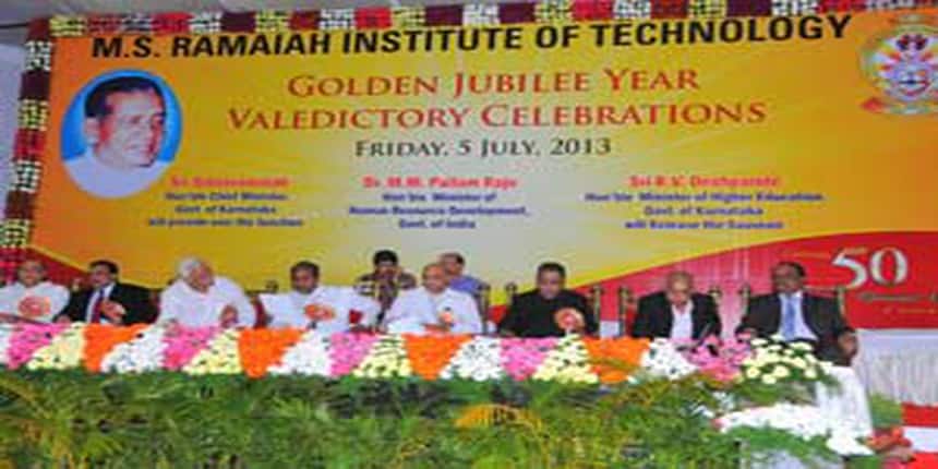 MSRIT Bangalore Golden Jubilee Valedictory Celebration