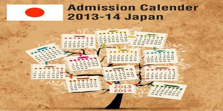 Japan Universities admission calendar 2013-14