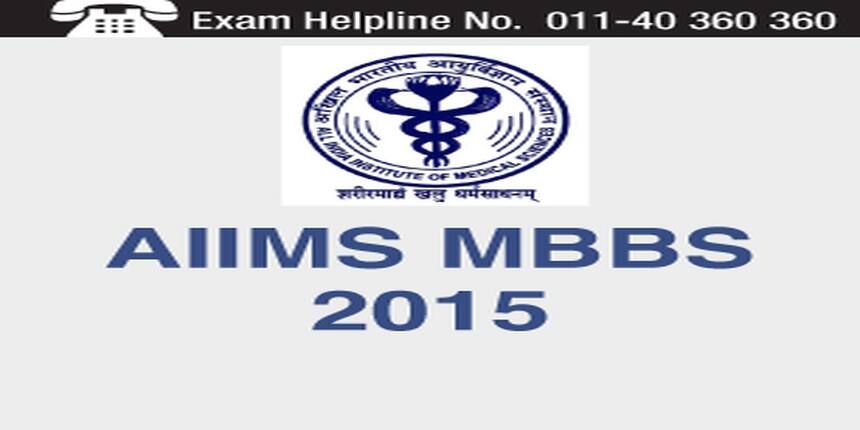 AIIMS MBBS 2015