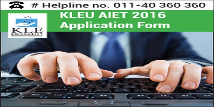 KLEU AIET 2016 Application form