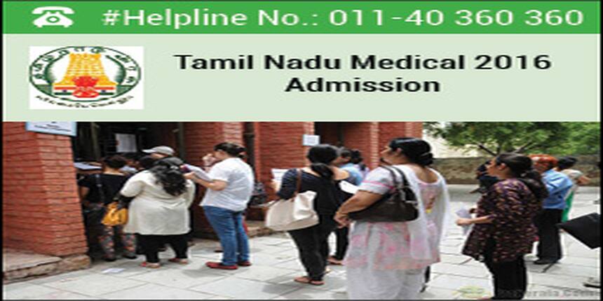 Tamil Nadu Medical Admission 2016