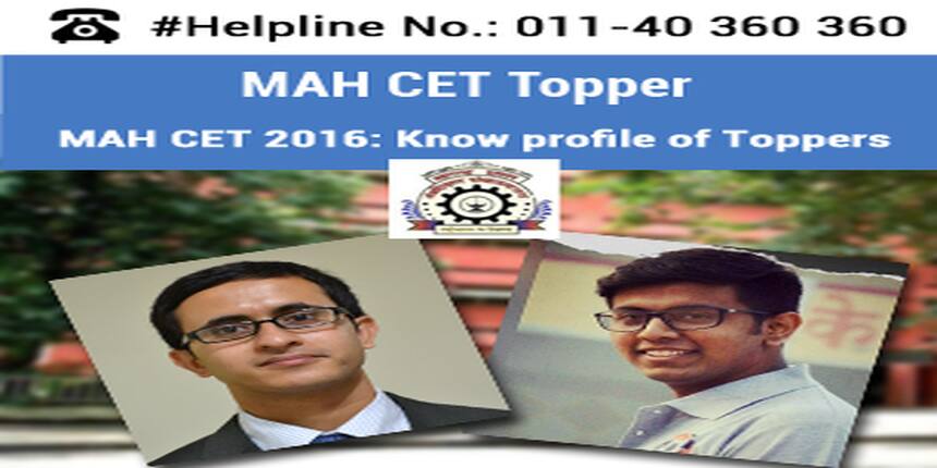 MAH CET 2016: Know profile of Toppers