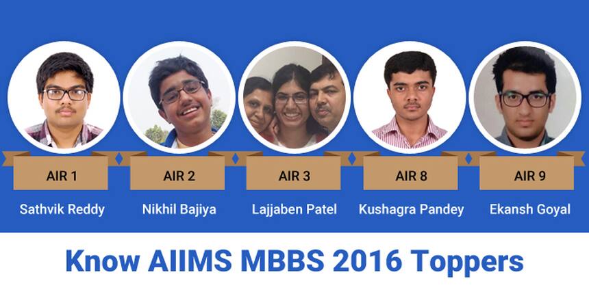 Know AIIMS MBBS 2016 toppers