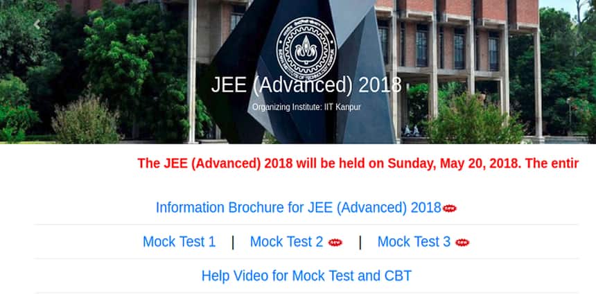 JEE Advanced 2018 Mock Tests 2 & 3 Available Now