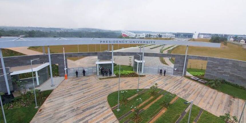 Presidency University announces B.Tech admission 2018