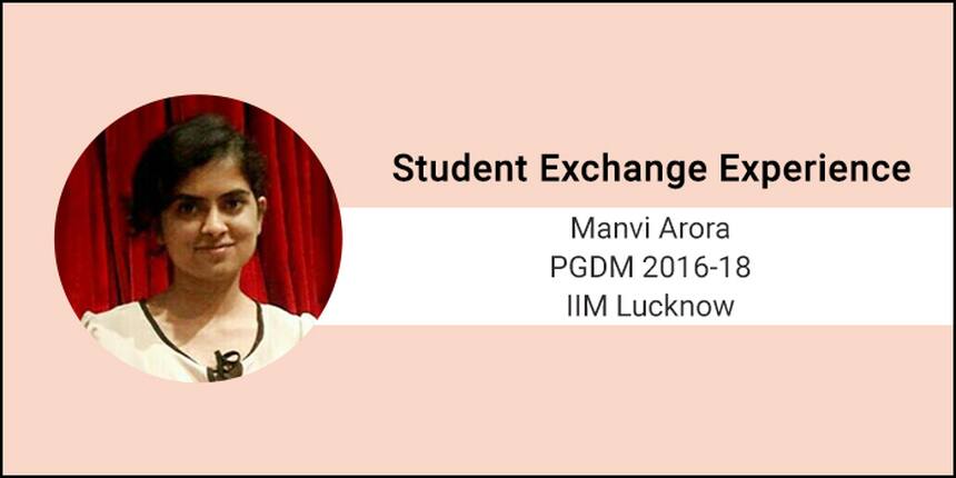 Student Exchange Experience: IIM Lucknow has a case-based standard pedagogy, but at Emlyon it is very flexible, says Manvi Arora