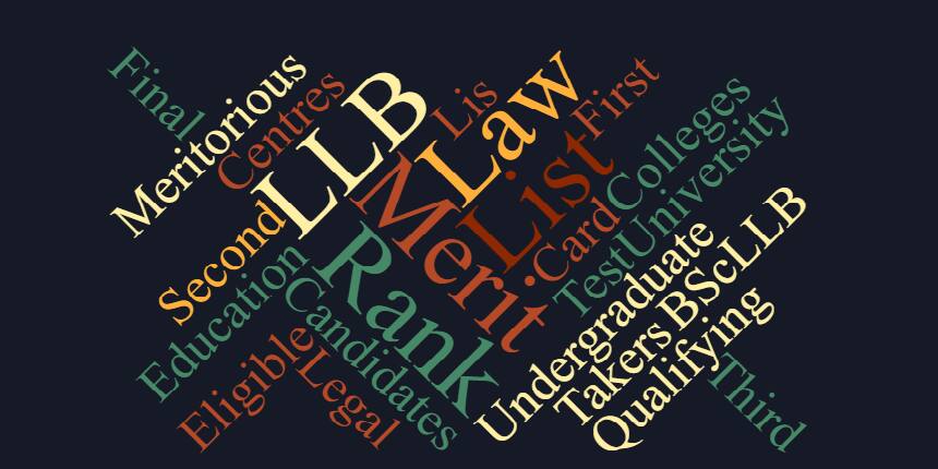 DU LLB Merit List 2020: Admission list (Released), Marks and Rank - Download Here