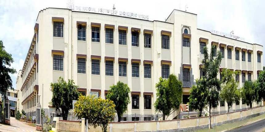 National Institute of Engineering, Mysore Placement Report 2018
