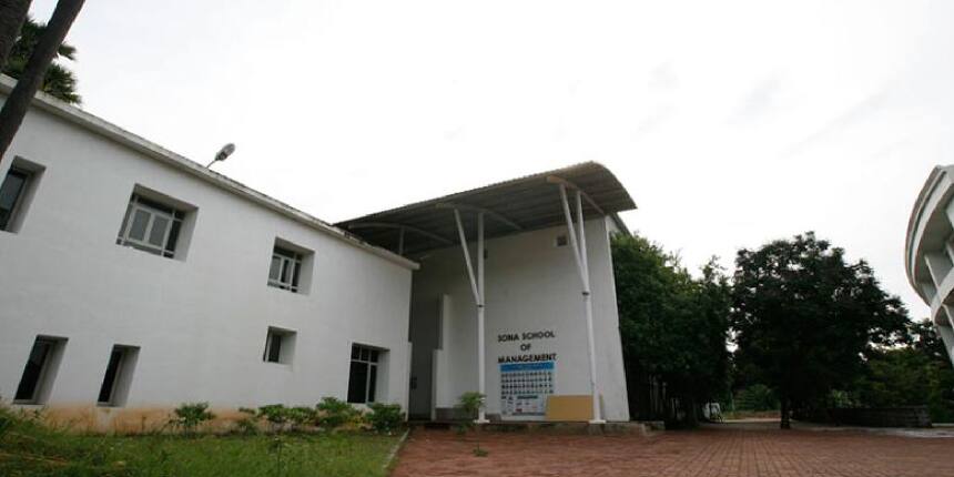 Sona School of Management MBA Admission 2019