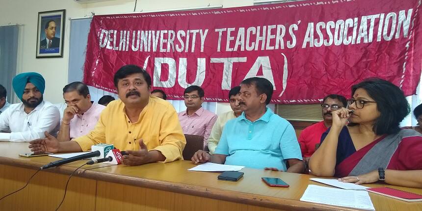 Delhi University teachers demand ordinance to regularise 4,500 ad-hoc teachers
