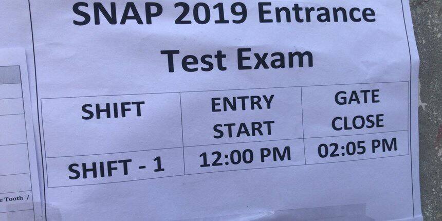 SNAP 2020 - Exam Day in Pics
