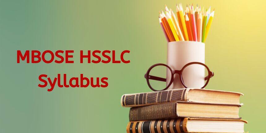 MBOSE HSSLC Syllabus 2020