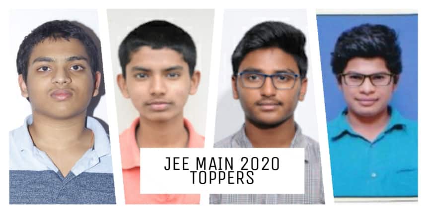 JEE Main 2020 Toppers