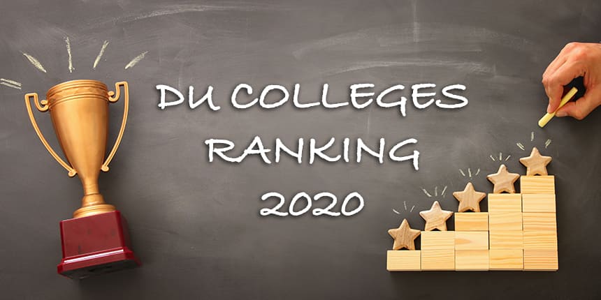 DU Colleges Ranking 2020: NIRF Ranked Top Colleges of Delhi University