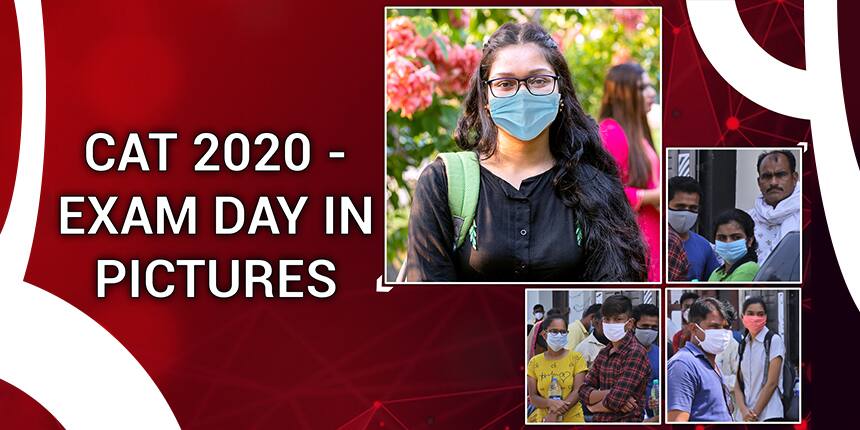 CAT 2020 - Exam Day in Pictures