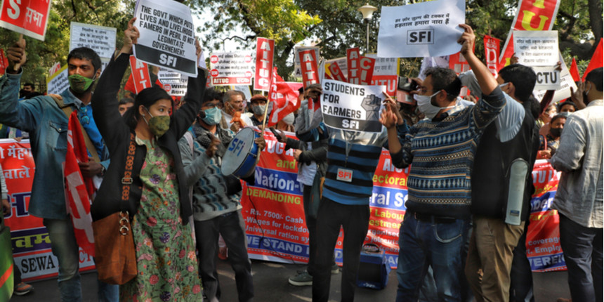 The JNU Teachers Association (JNUTA) has also expressed solidarity with the agitating farmers ( Source : Shutterstock)