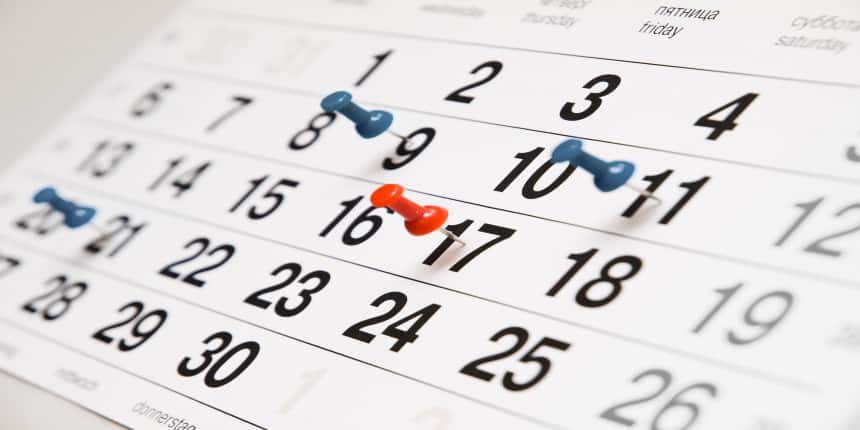 जोसा महत्वपूर्ण तारीखें 2020 (JoSAA Important Dates 2020)