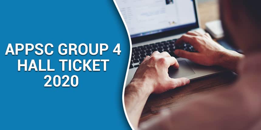 APPSC Group 4 Hall Ticket 2020