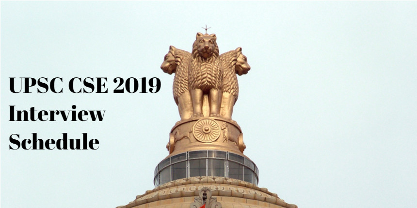 UPSC Civil Service 2019 Interview Schedule Released; Check Now