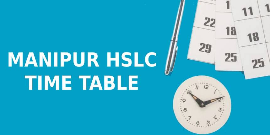Manipur HSLC Time Table 2023 - HSLC Exam Routine 2023