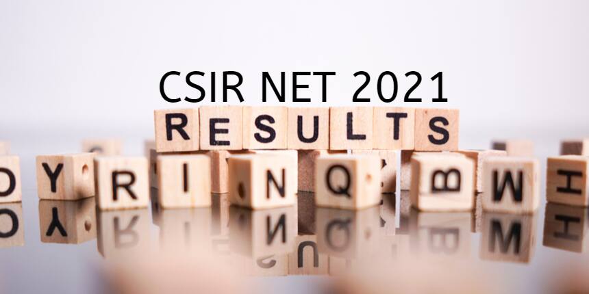CSIR NET Result 2021 - Download Scorecard & Merit List