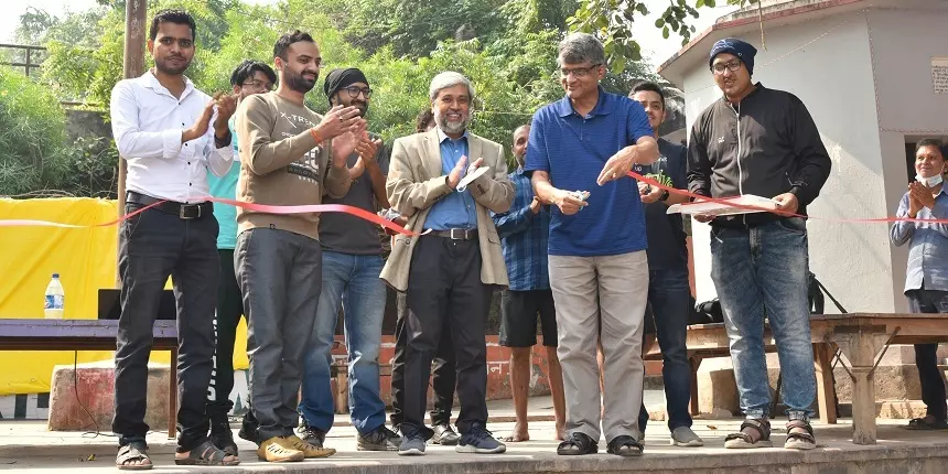 IIT Kanpur's professor inaugurating the system (Source: Official)