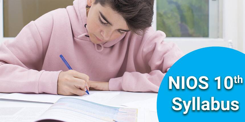 NIOS 10th Syllabus 2023 for All Subjects - Download Pdf here