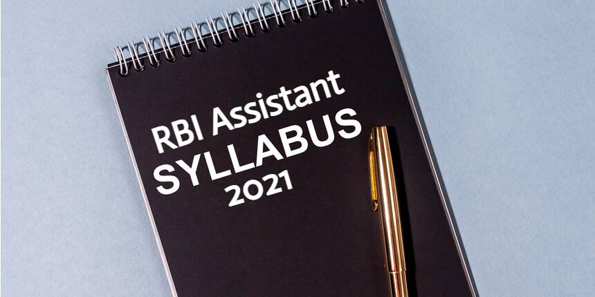 RBI Assistant Syllabus 2021 for Prelims and Mains