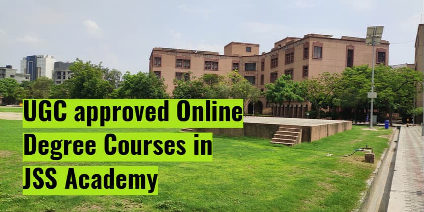 UGC approved Online Degree Courses in JSS Academy