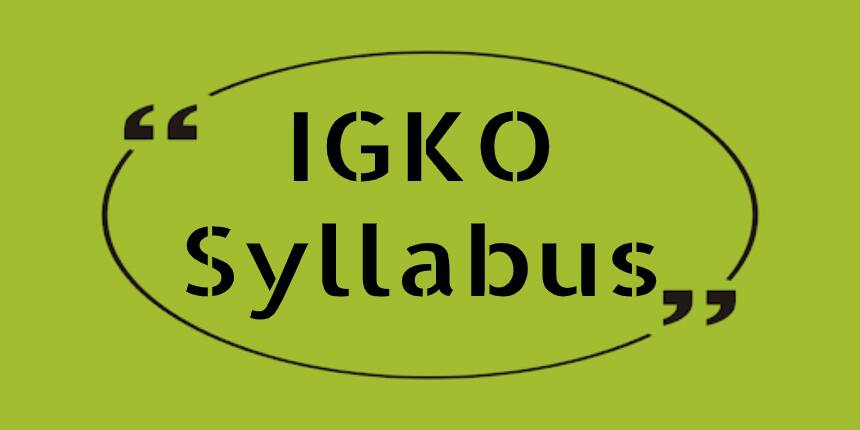 SOF IGKO Syllabus 2022-23 - Check IGKO Class 1 to 10 Syllabus Here
