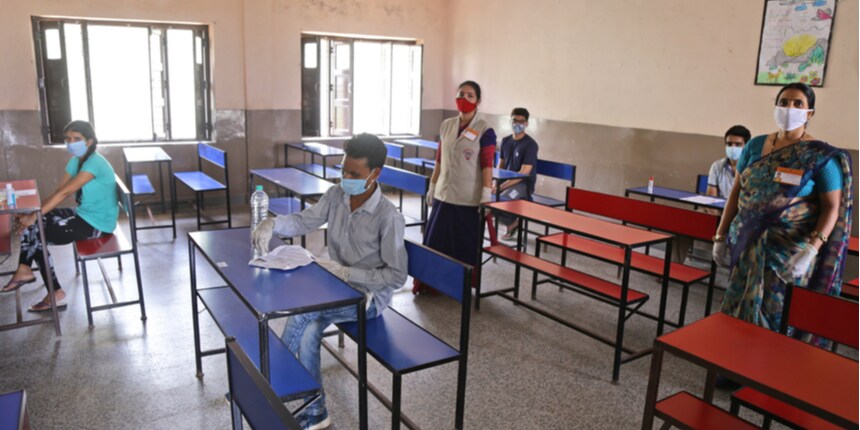 AIDSO opposed state government's proposal to hold board exam for Classes 5, 8.