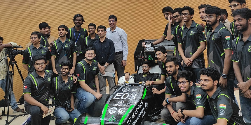 IIT Madras students' team Raftar launches first electric formula racing car
