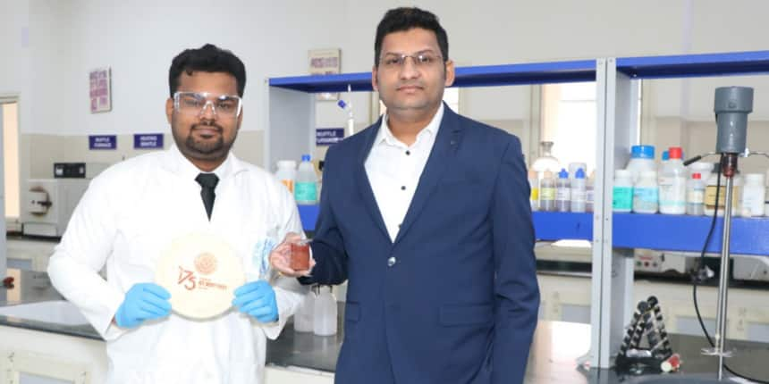 Kirtitaj K Gaikwad and Lokam Hakim at IIT Roorkee. (Picture: Press Release)