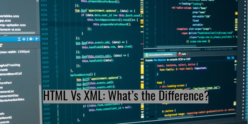 HTML vs Xml: Differences between HTML and XML?