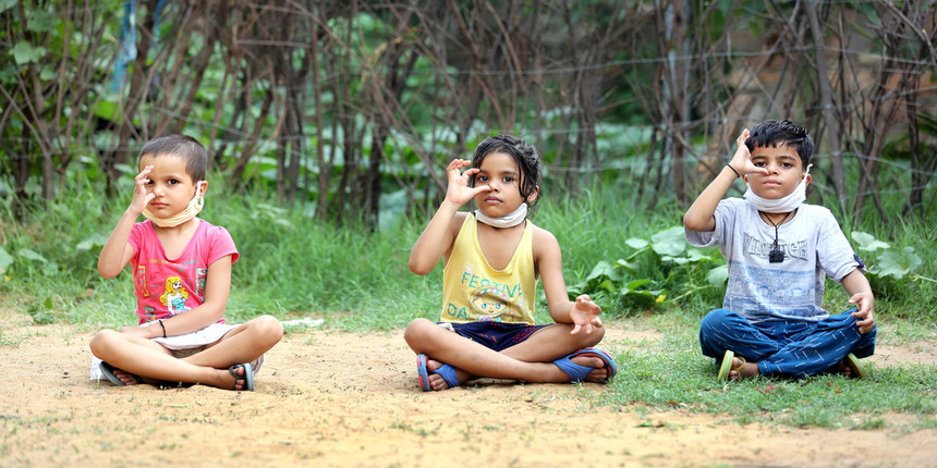 Yoga classes at 'Than Singh ki Pathshala' bring more cheers to students