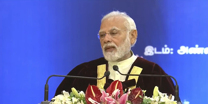 ‘Youth is the growth engine of the country’: PM Modi at Anna University convocation 2022