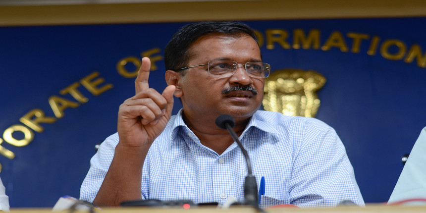 Arvind Kejriwal urged teachers to instill spirit among students to make India the number one (Credits: Shutterstock)