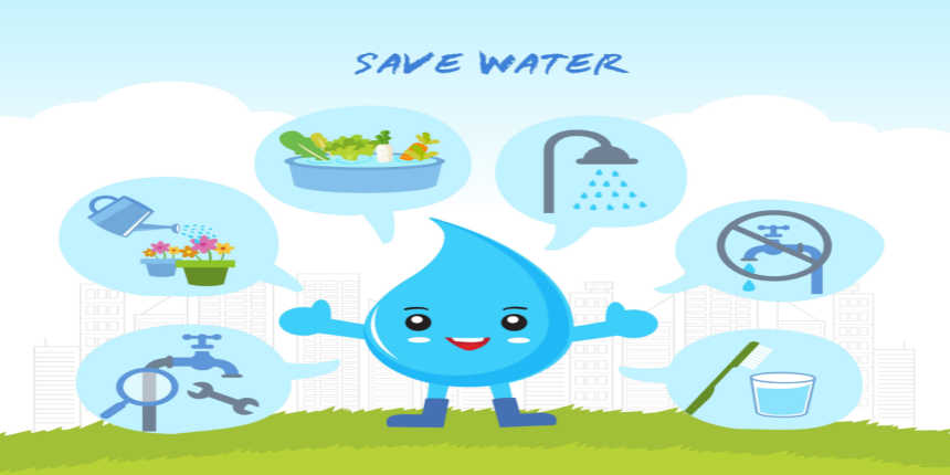 100 words essay on save water