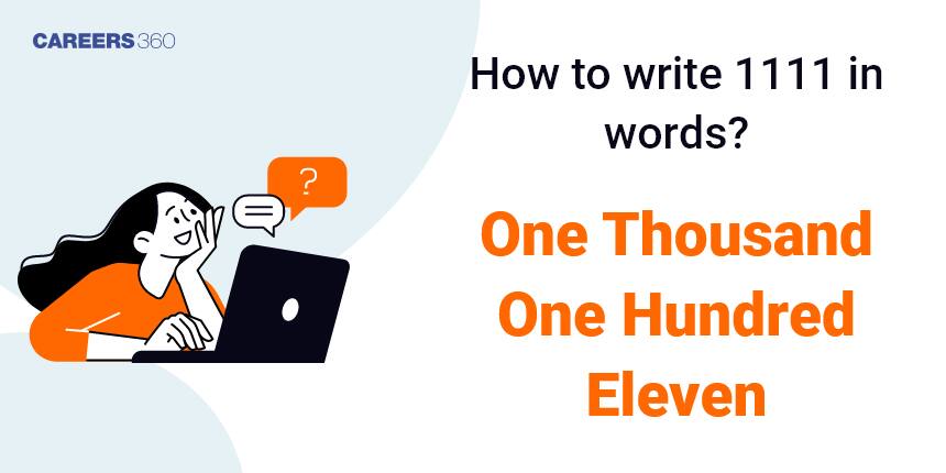 1111 in Words - How to Write 1111 in English?