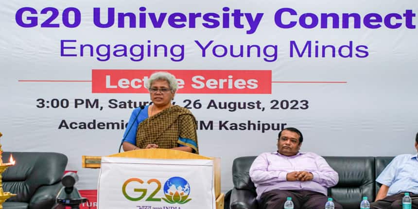 IIM Kashipur hosts 'G20 University Connect' lecture series (Image Source: Official)