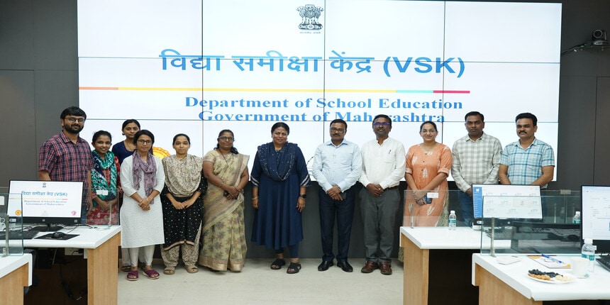 PM Narendra Modi inaugurates Vidya Samiksha Kendra in Maharashtra. (Image: Officials)